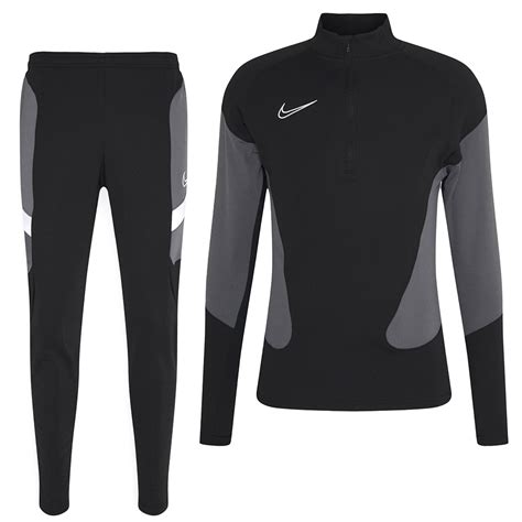 nike dri-fit academy drill trainingspak zwart groen|Nike Dri.